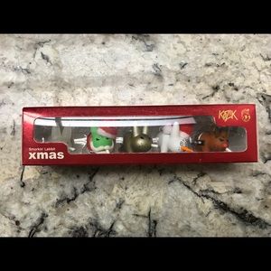 Kidrobot Christmas smorkin’ Labbit figurines